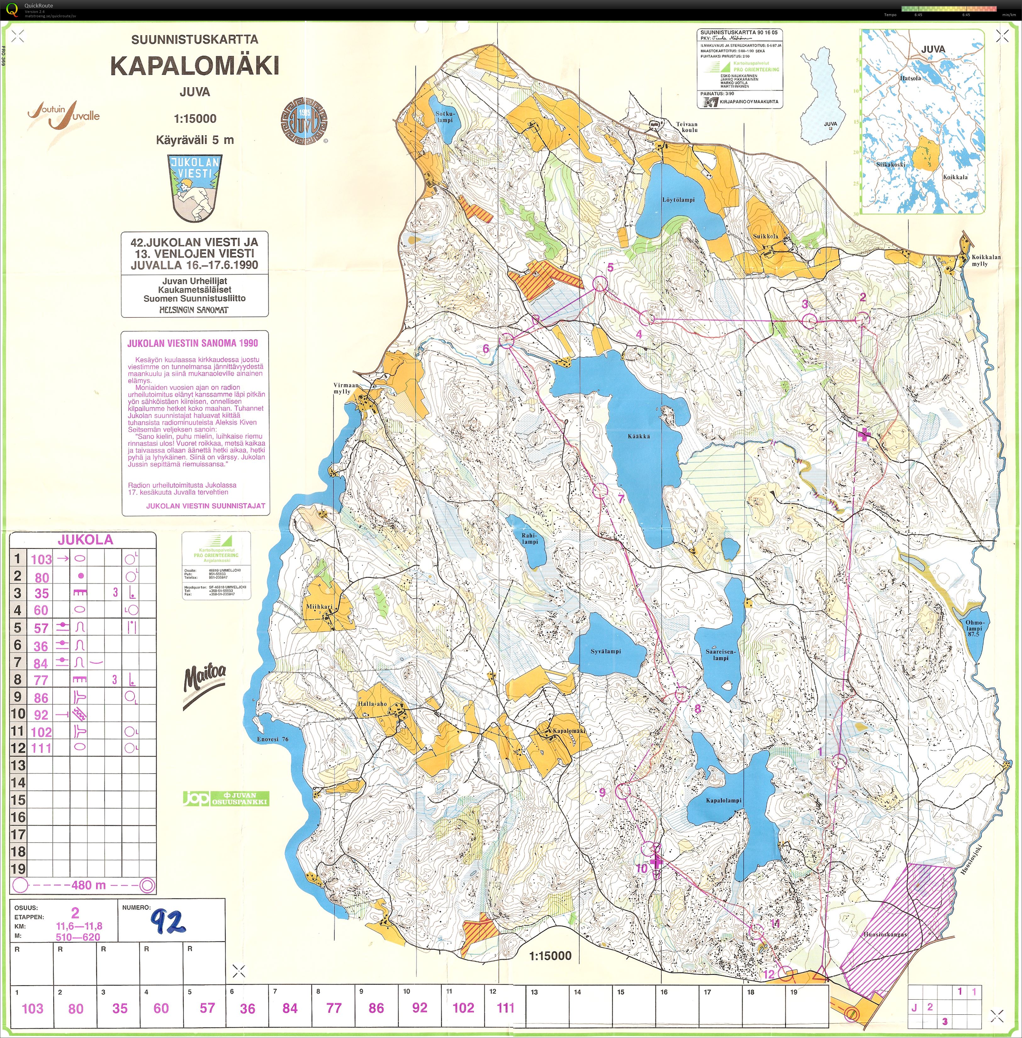 Jukola (17/06/1990)