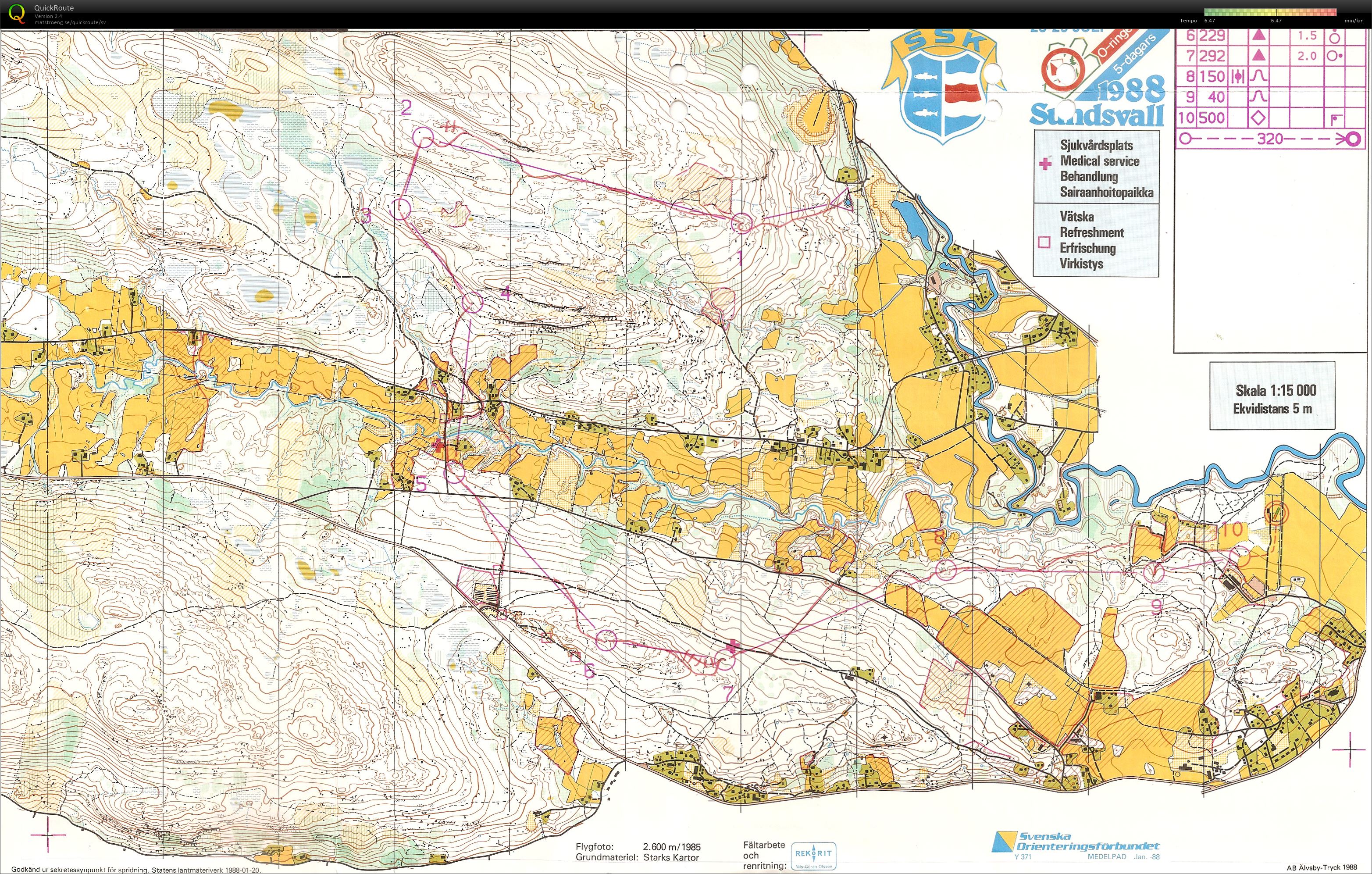 O-Ringen 5-dagars E5 (1988-07-29)