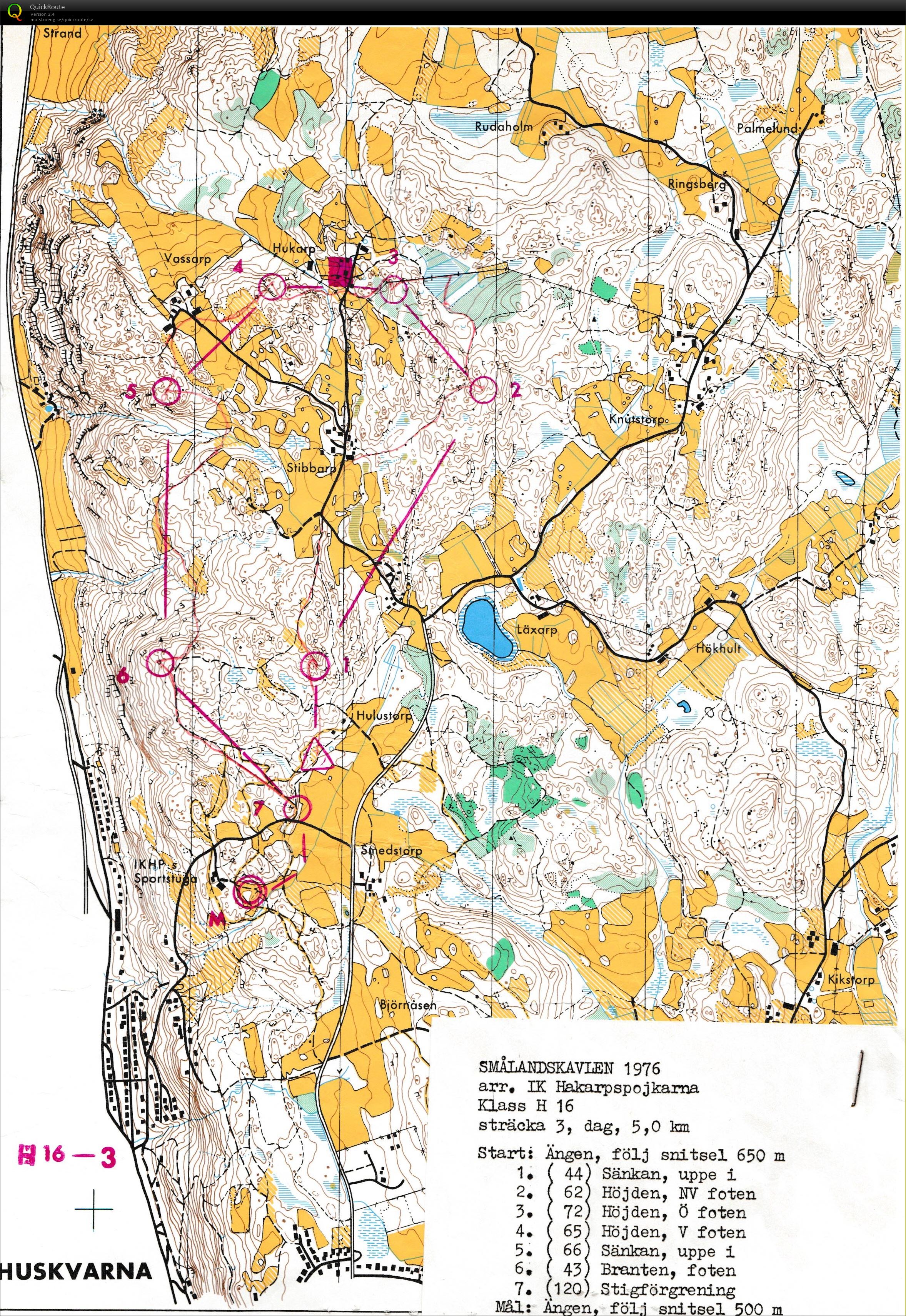 Smålandskavlen (31-10-1976)