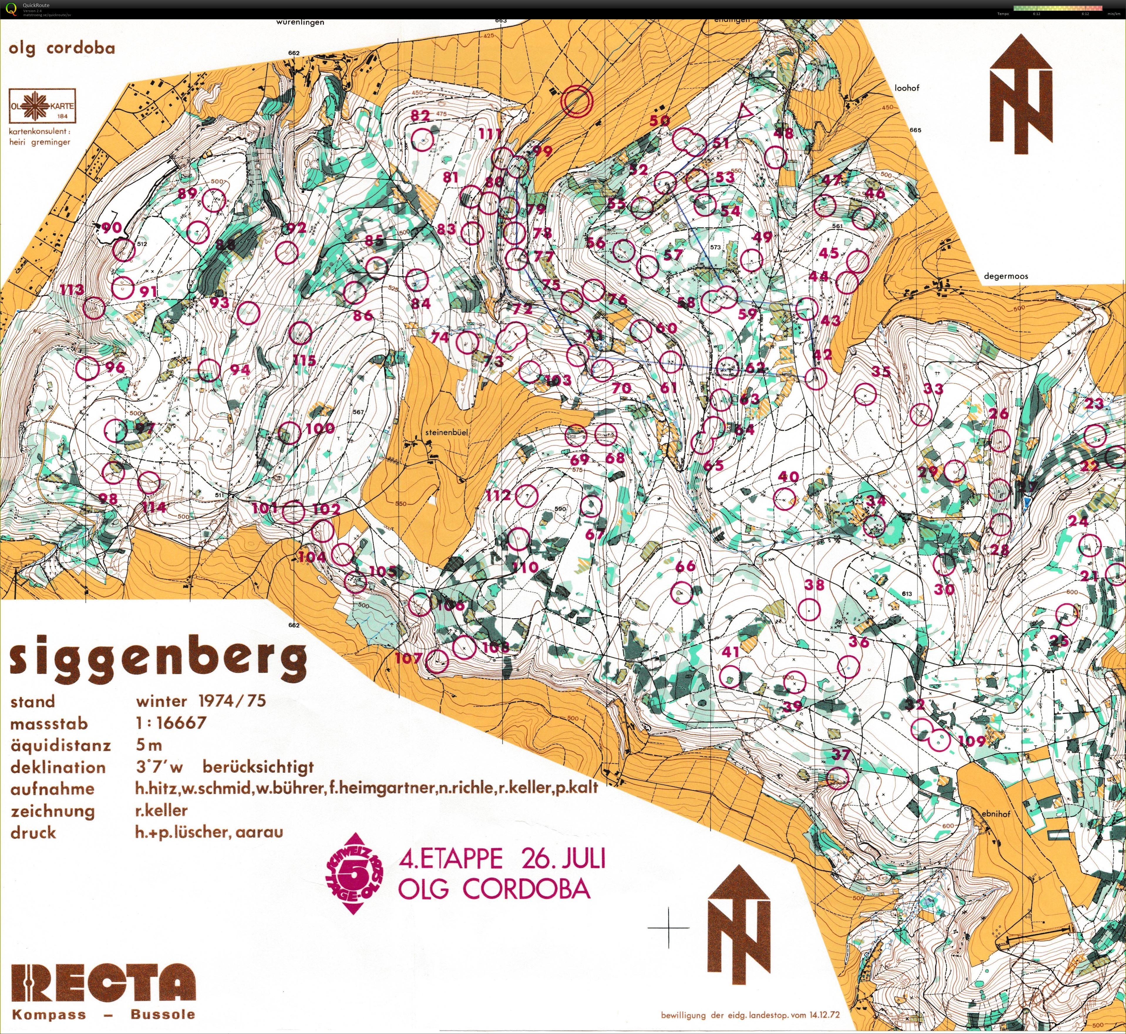 5-Tage-OL E4 (26/07/1975)