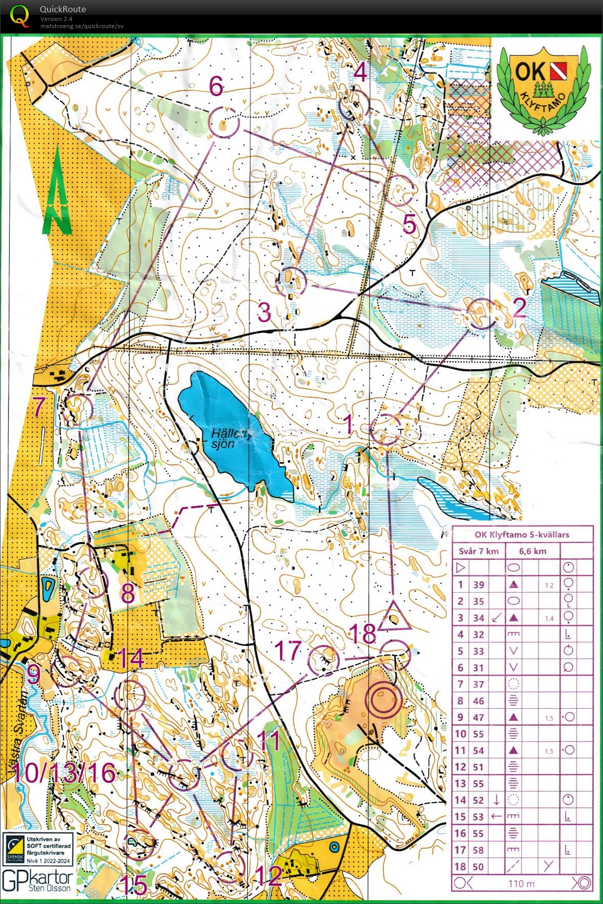 Klyftamo 5-kvällars (2023-07-11)