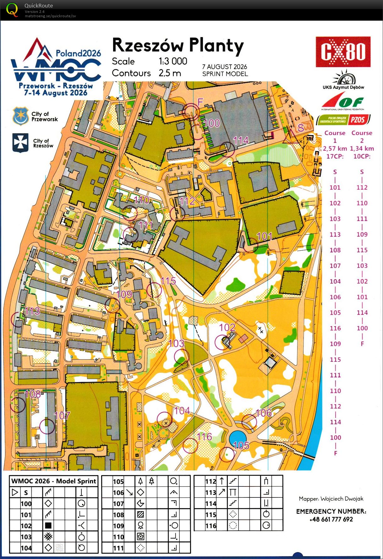 WMOC Model Sprint (2026-08-07)