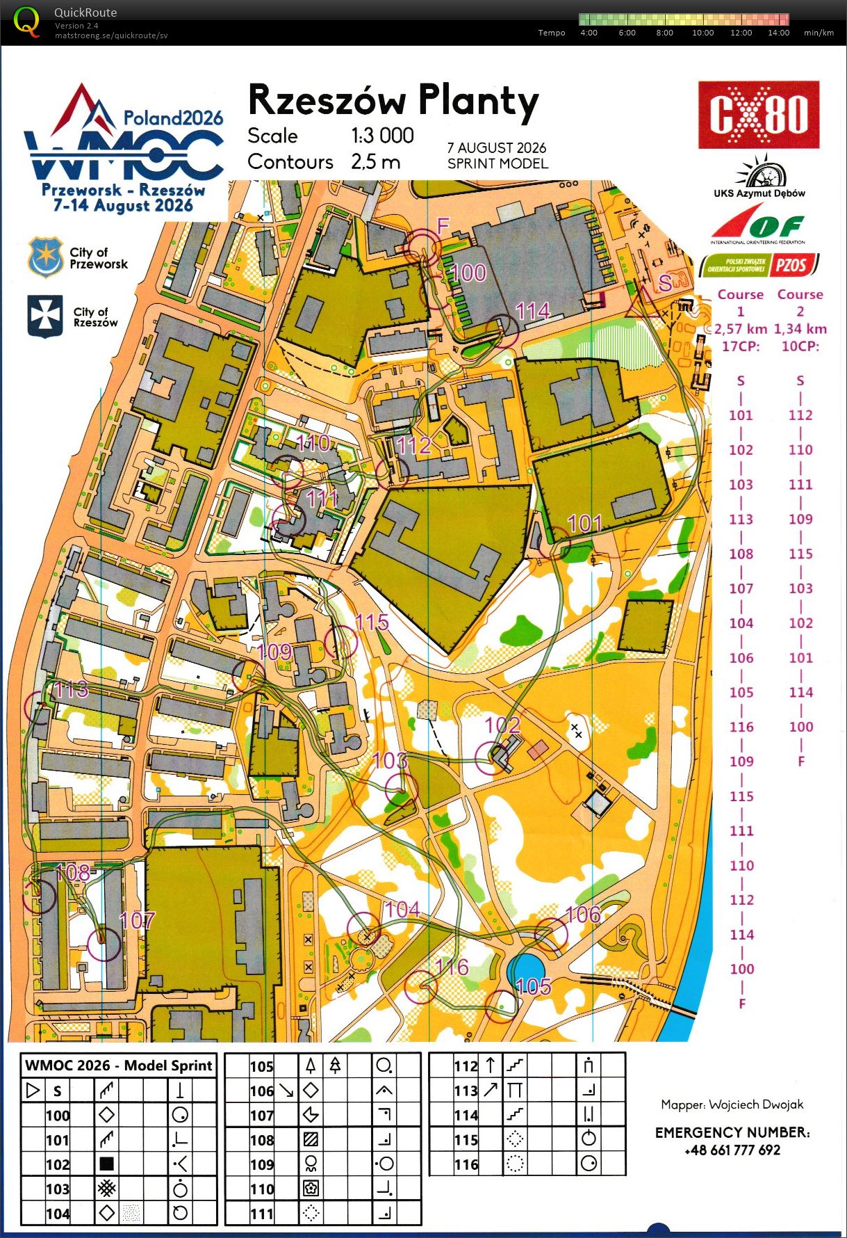 WMOC Model Sprint (2026-08-07)
