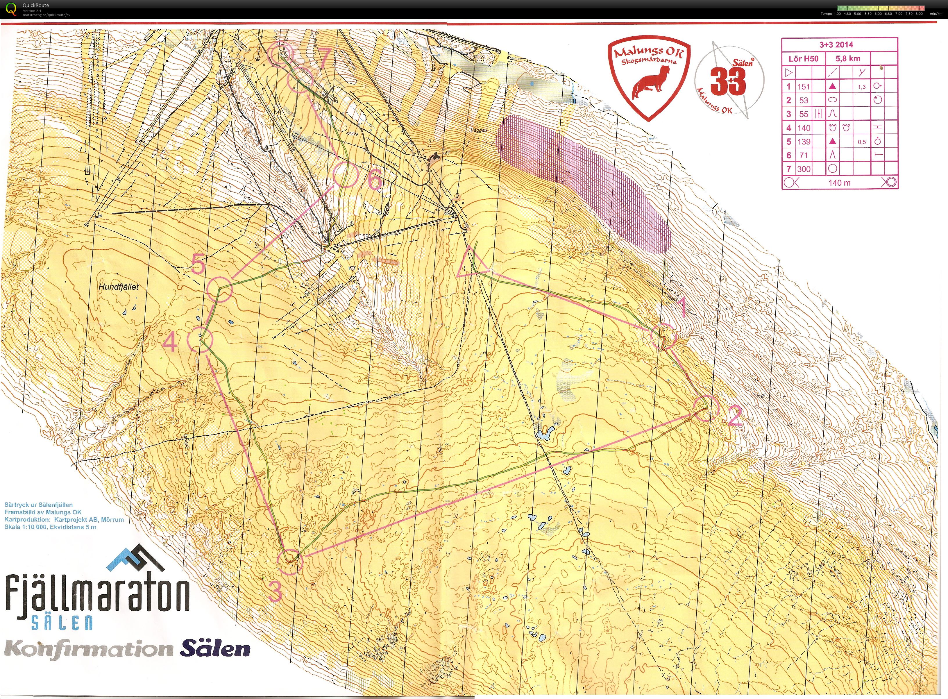 Sälen 3+3 E2 (28/06/2014)