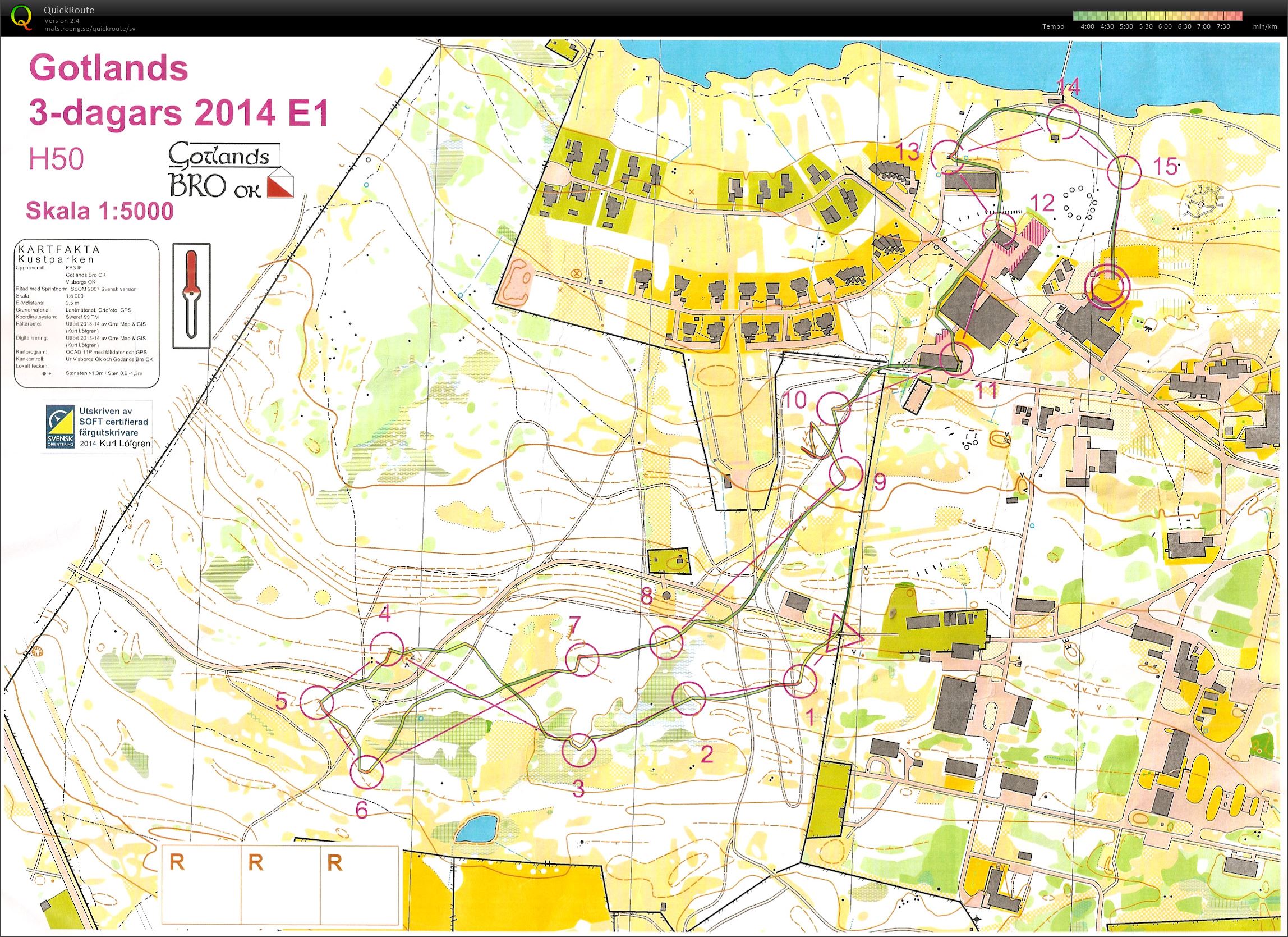 Gotland 3-dagars E1 (2014-07-08)