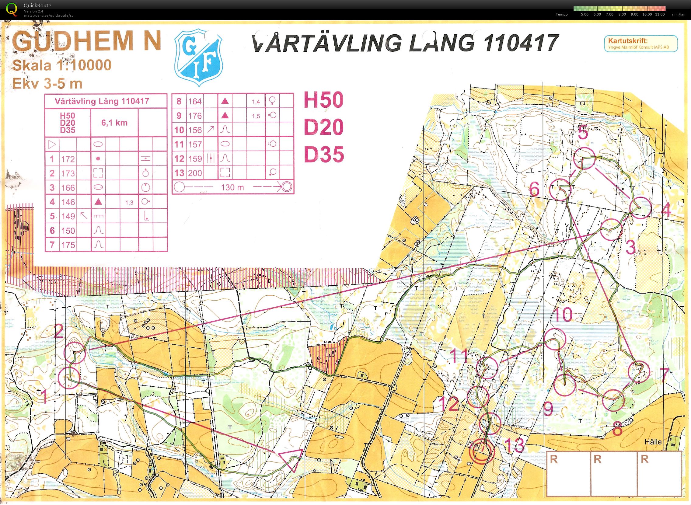 Gudhems vårtävling (2011-04-17)