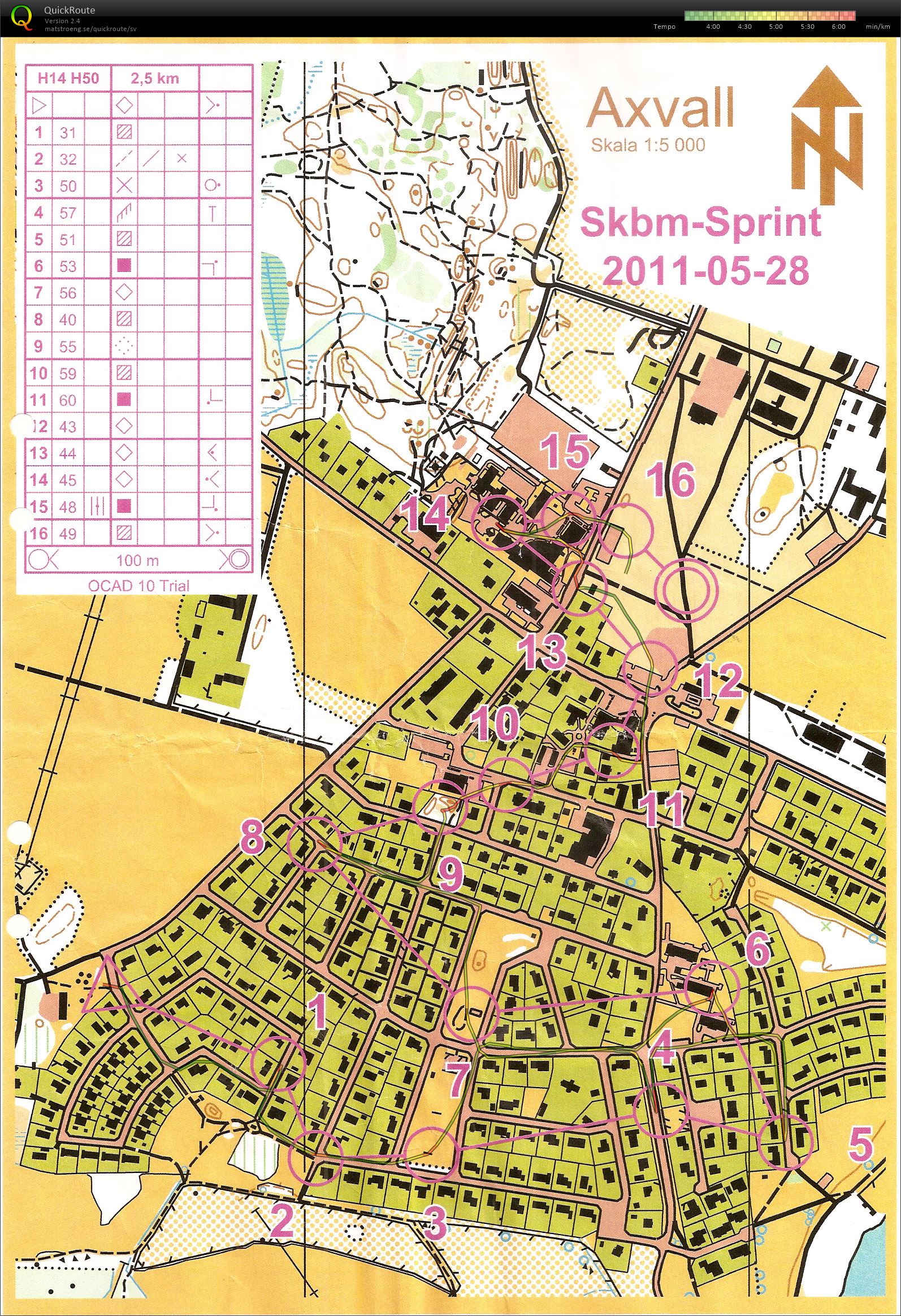 Skaraborgsmästerskap sprint (2011-05-28)