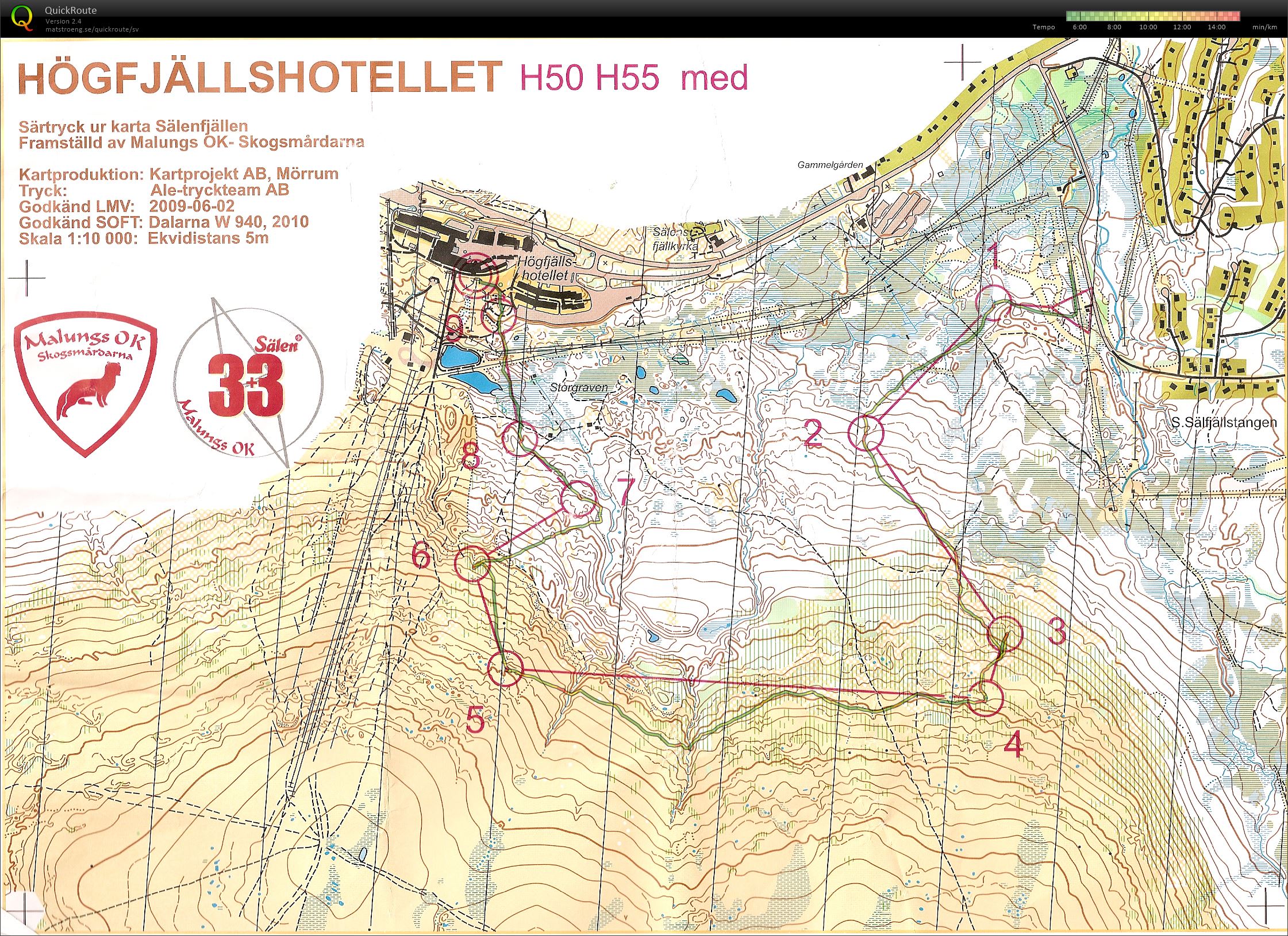 Sälen 3+3 medel (03.07.2011)