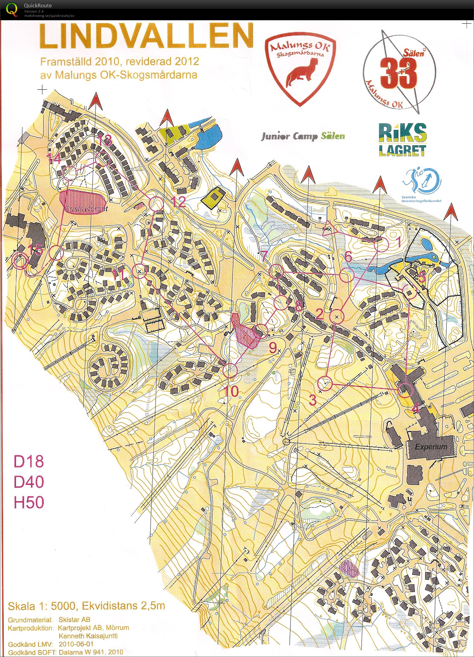 Sälen 3+3 sprint (2012-06-29)