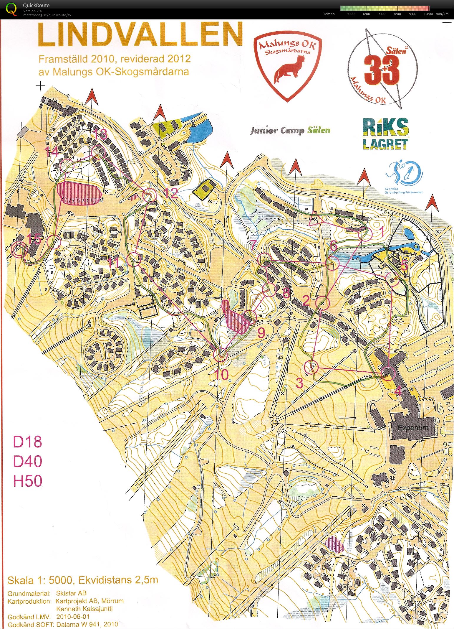 Sälen 3+3 sprint (2012-06-29)