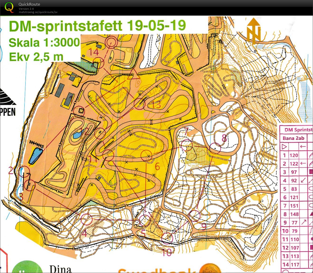 DM Sprintstafett (19-05-2019)