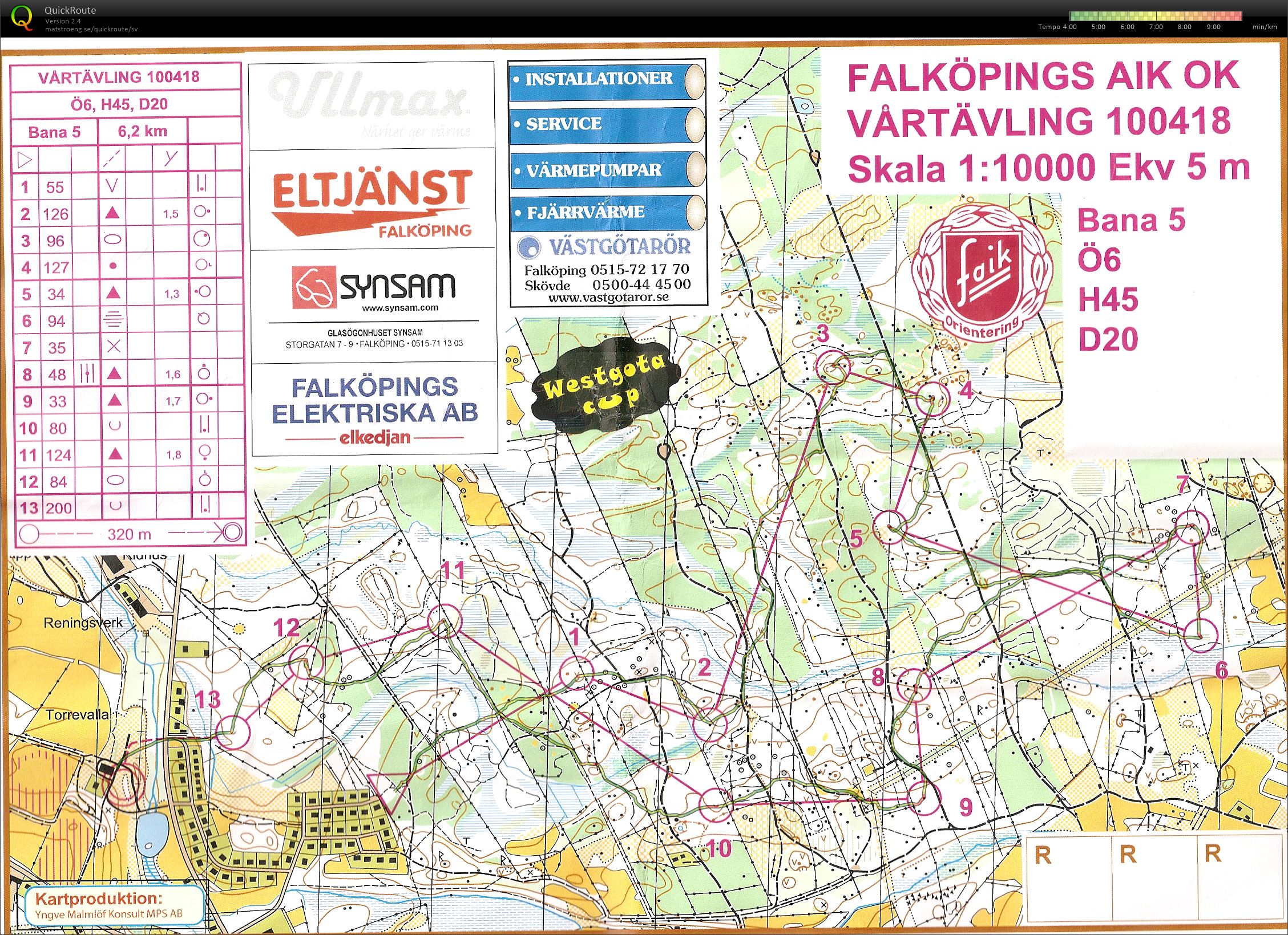 Falköpings vårtävling (2010-04-18)