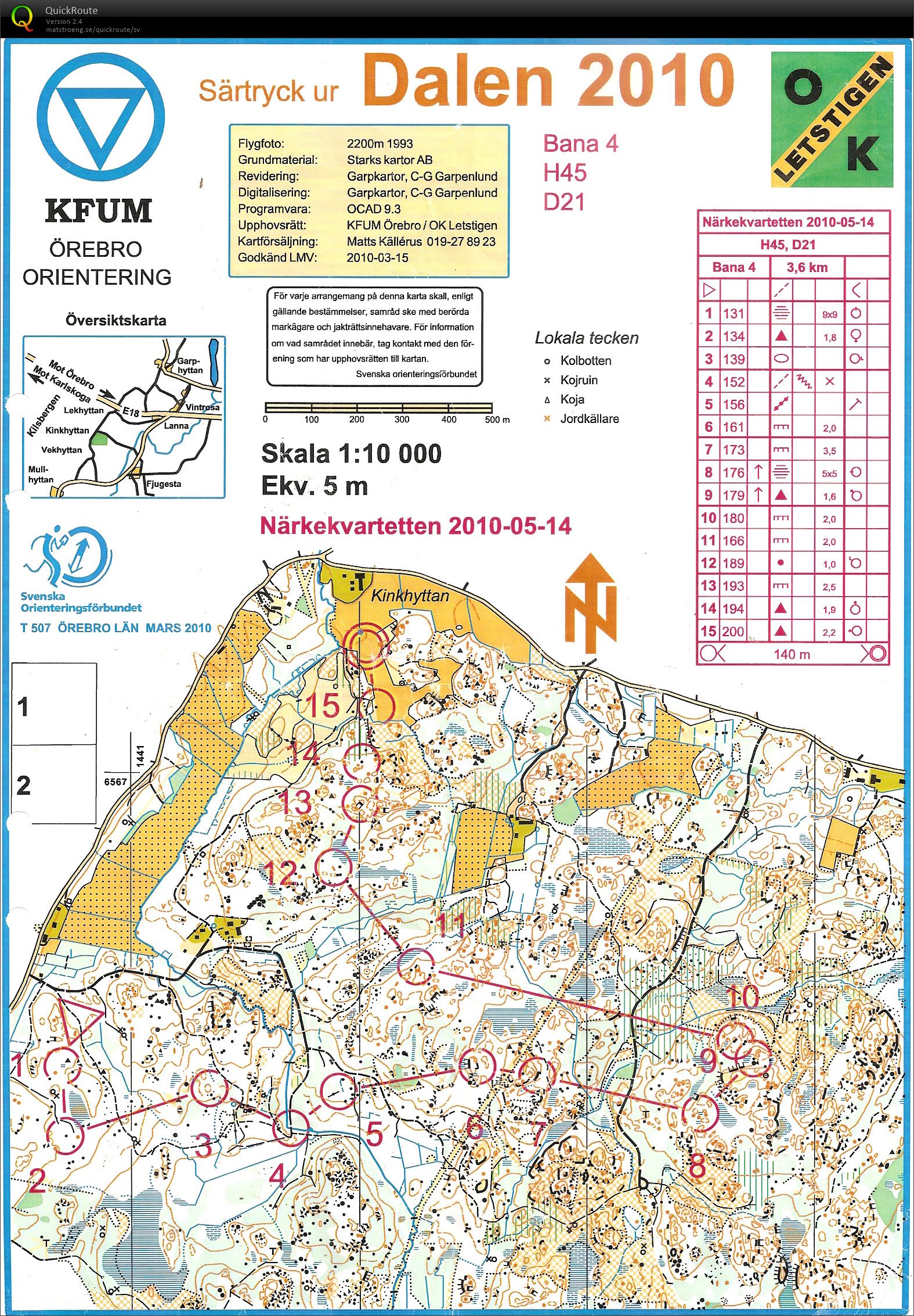 Närkekvartetten dag 2 (2010-05-14)