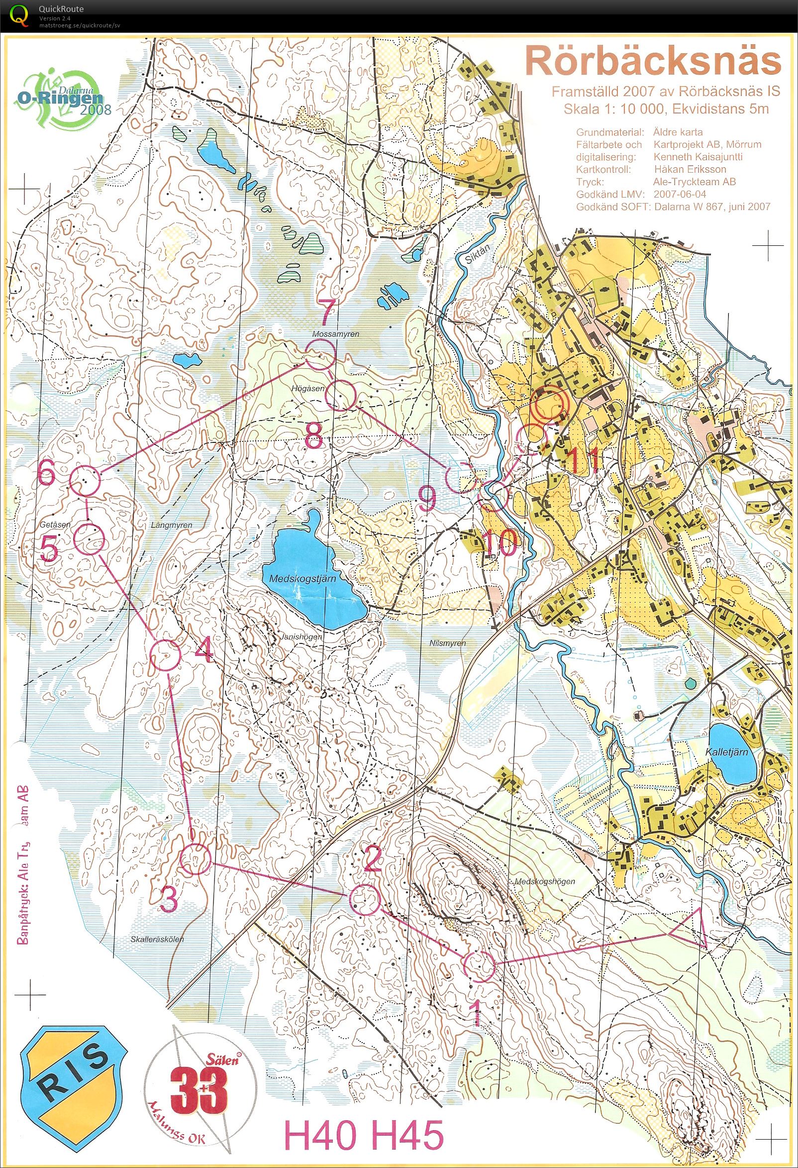 Sälen 3+3 medel (30-06-2007)