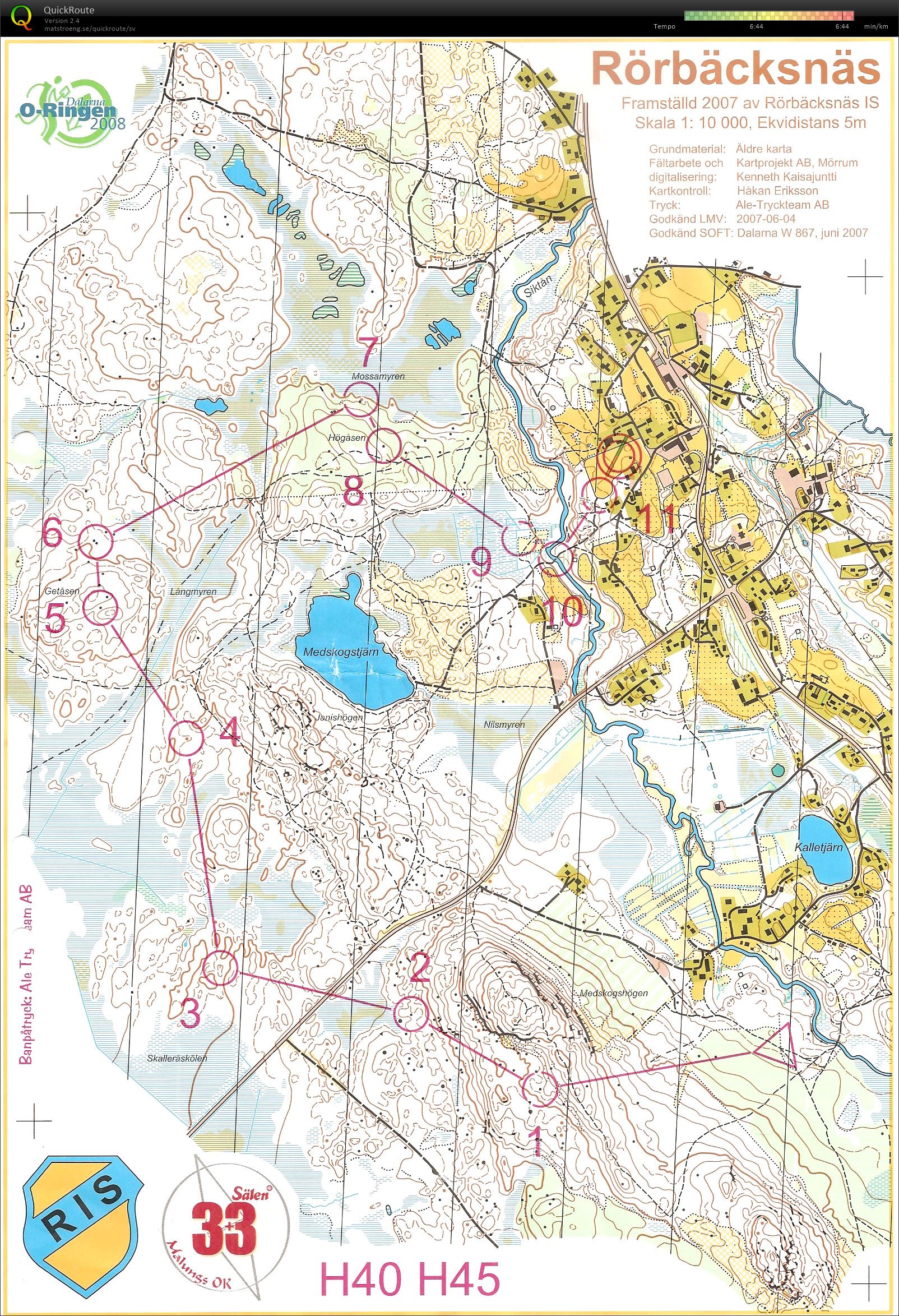 Sälen 3+3 medel (30-06-2007)