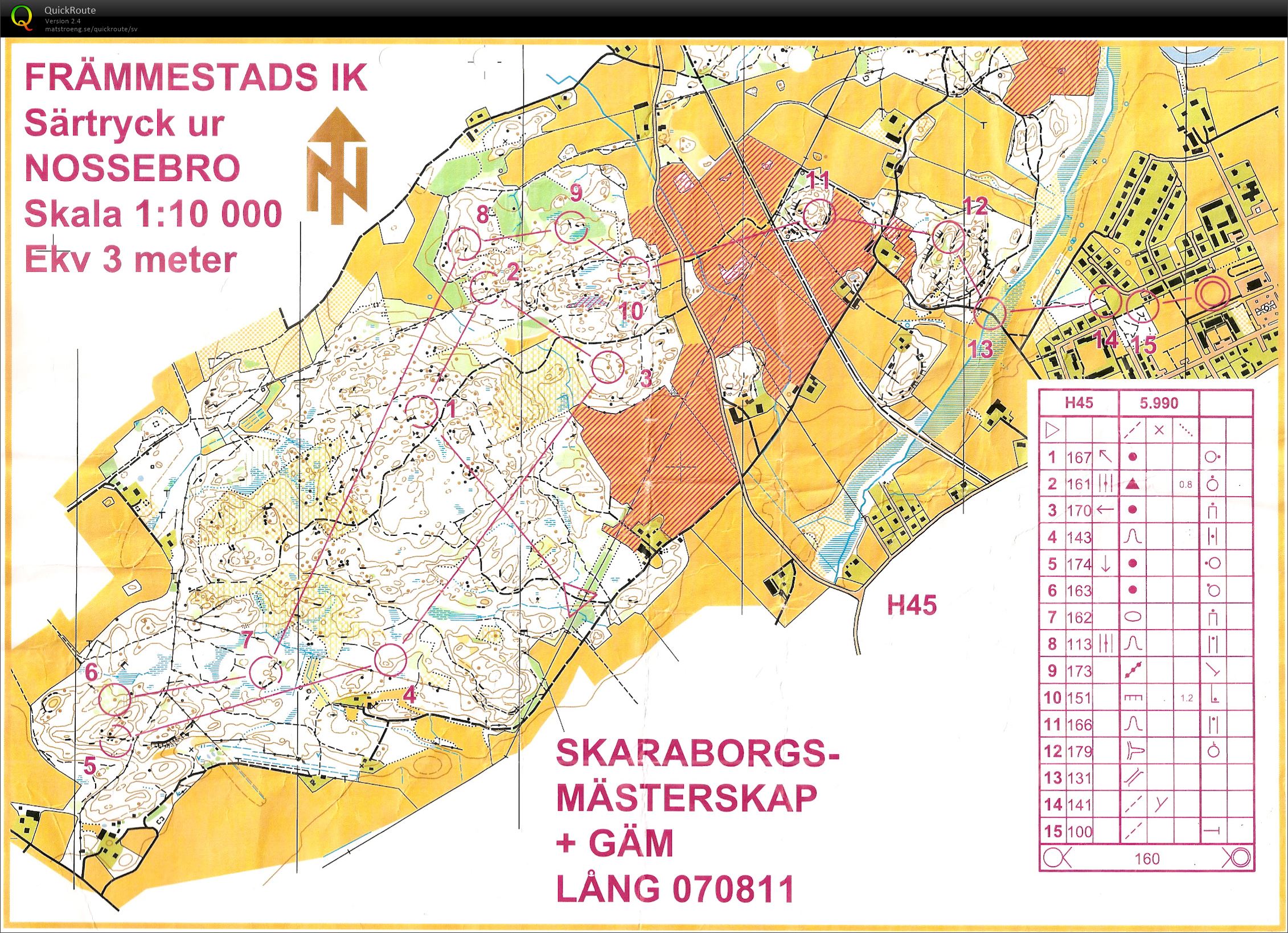 Skaraborgsmästerskap lång (11.08.2007)