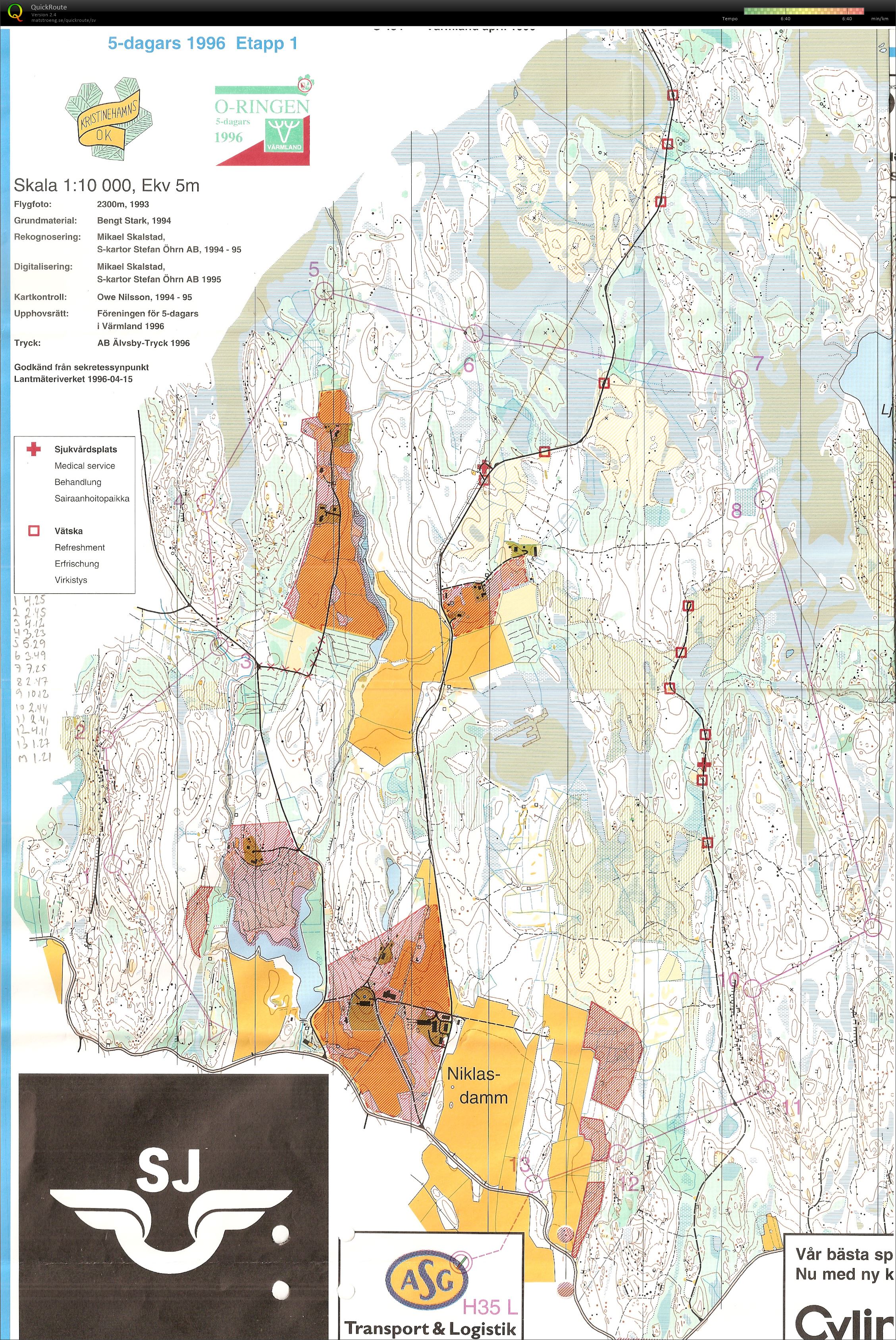 O-Ringen E1 (22.07.1996)