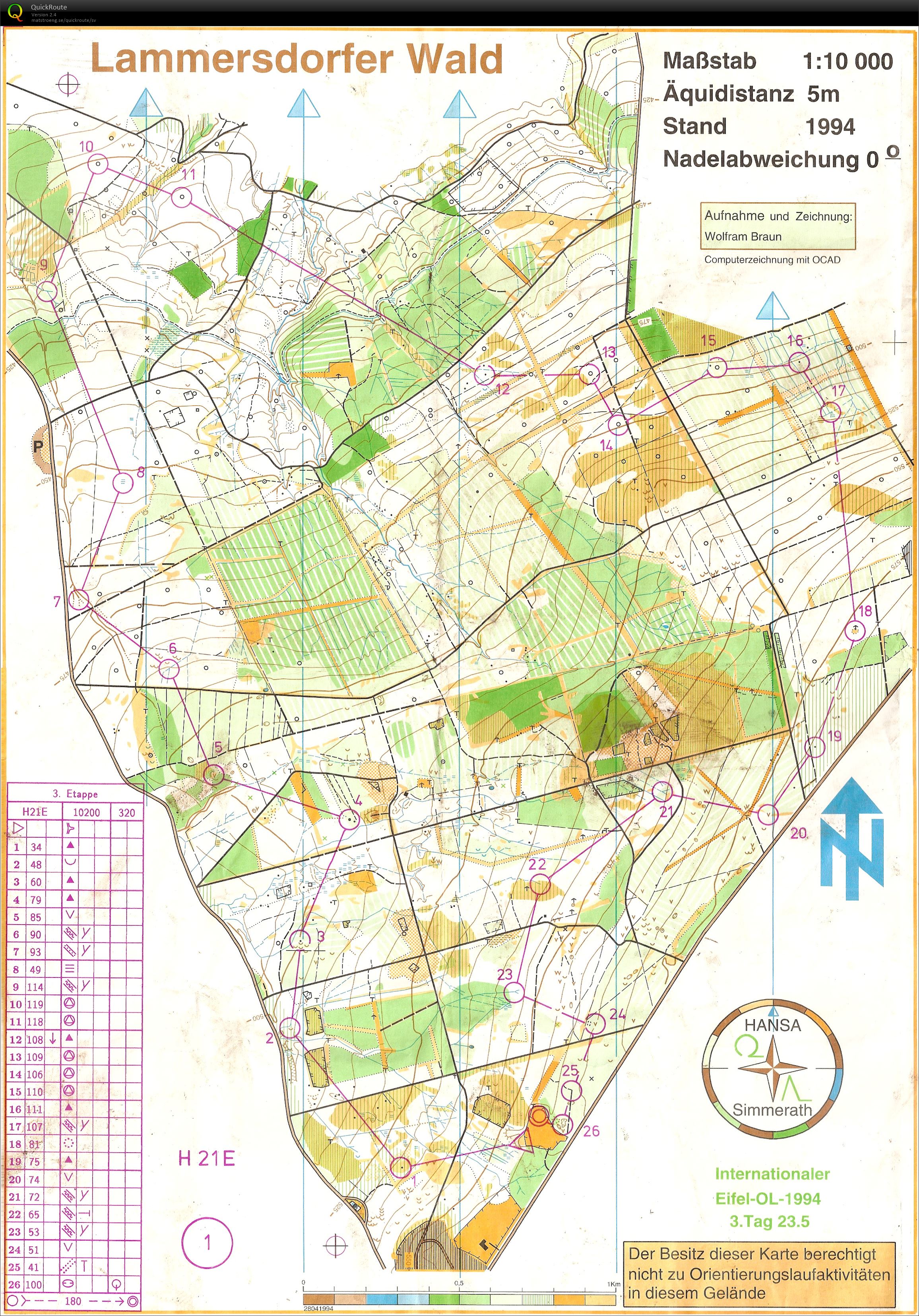 Eifel-OL E3 (23/05/1994)