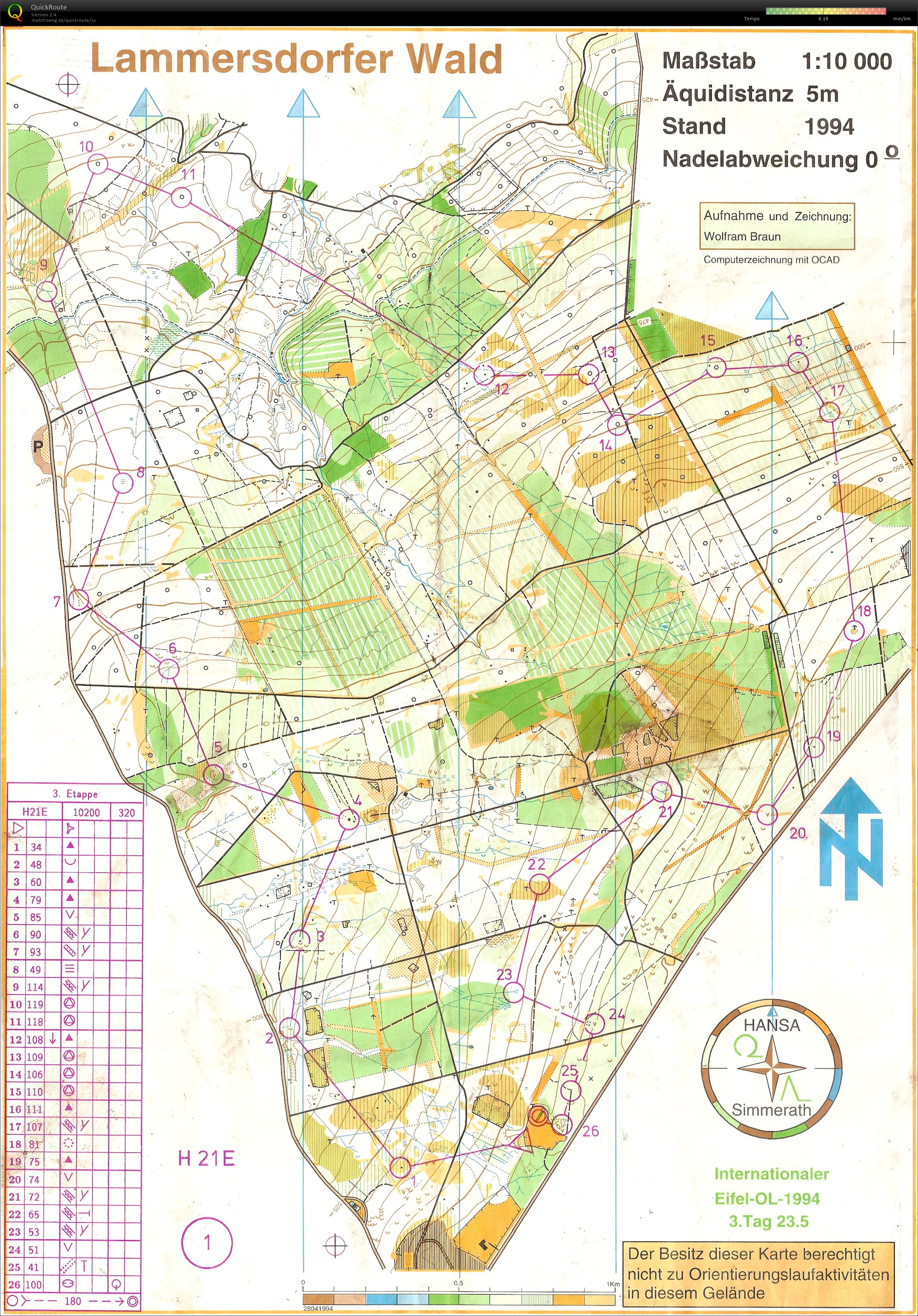 Eifel-OL E3 (23.05.1994)