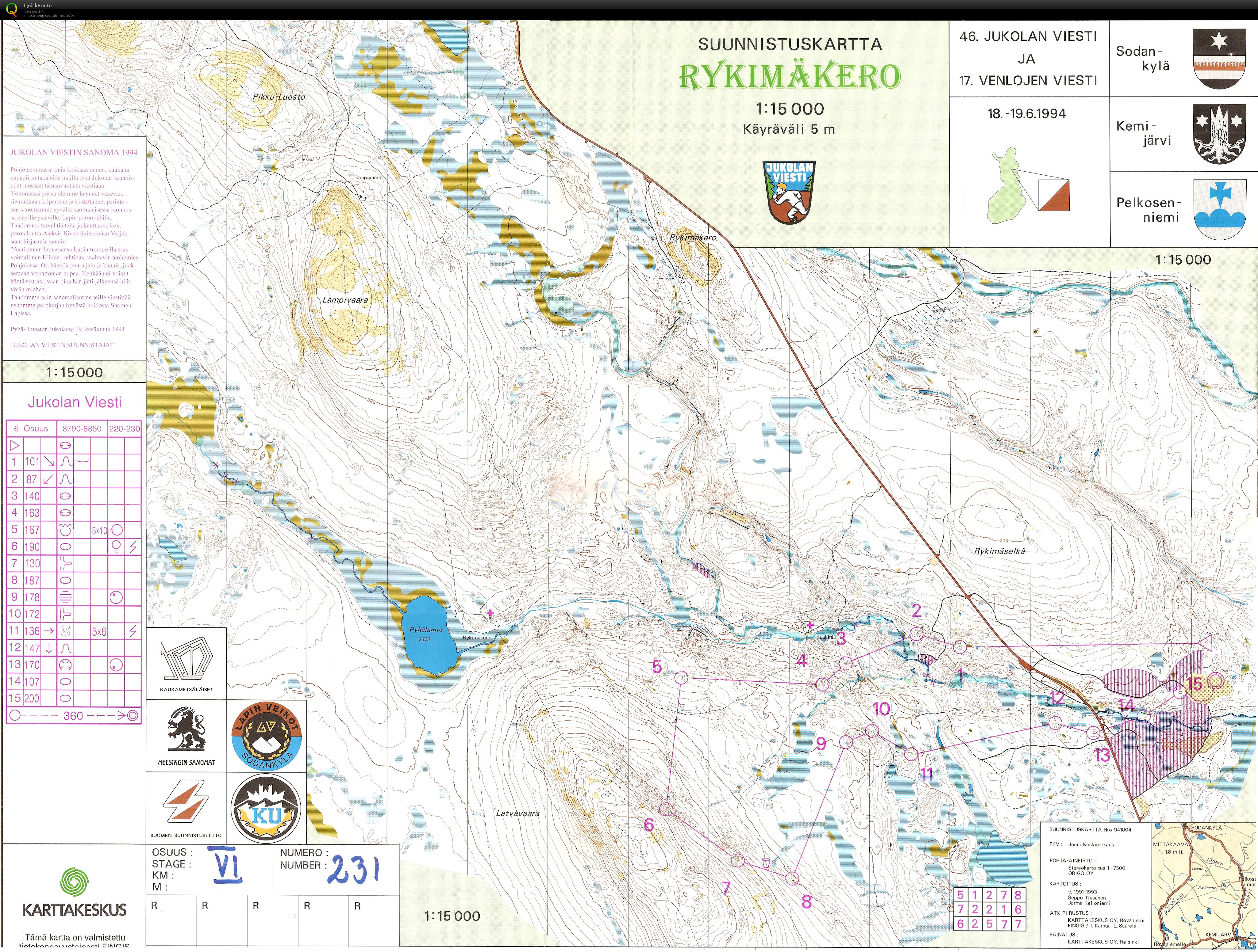 Jukola (19-06-1994)